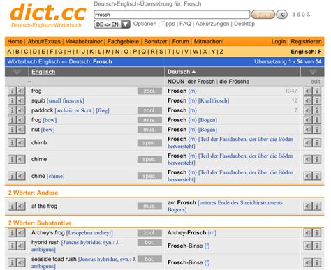 dict.cc|dict.cc dictionary :: Deutsch :: German